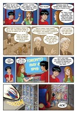 Gabe and Allie in Race Through Time, Episode 6, page 2